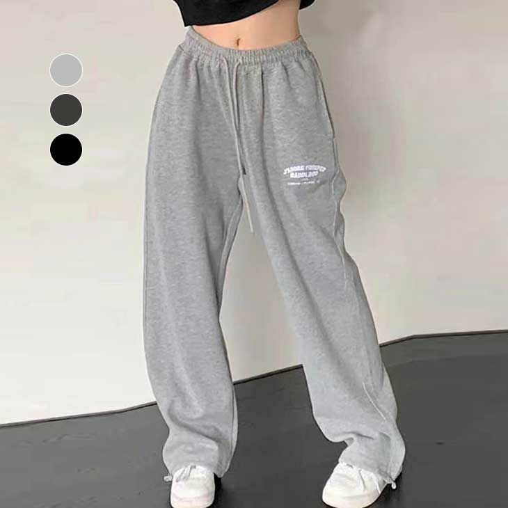 AMELY by La-gemme］リラックス スウェットパンツ ダンス 練習着