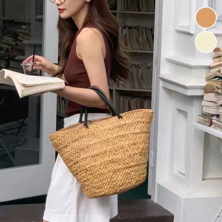 AMELY by La-gemme］かごバッグ バスケット トートバッグ サマーバッグ